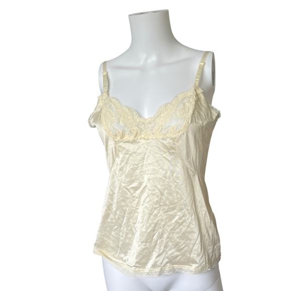 Vintage Other - Vintage Y2K Lace Trim Camisole Fairy Coquette Romantic Festival lightweight